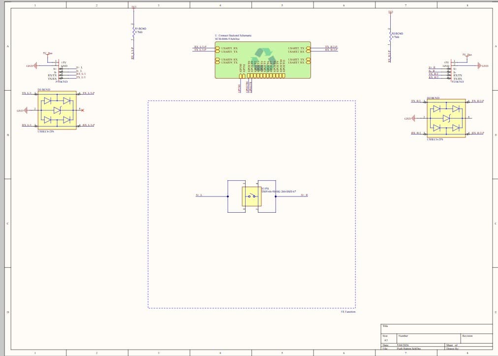 Push Button Schematic